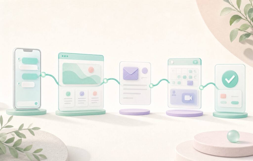 LINE・UTAGE・個別相談がバラバラなときの販売導線の整理方法